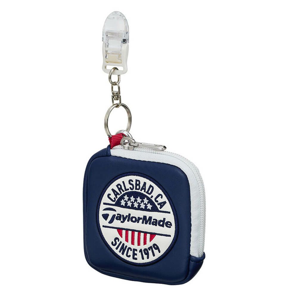テーラーメイド　ポーチ＆ホルダー UN798 M13725 ネイビー/ホワイト/レッド　2025年モデル 詳細1