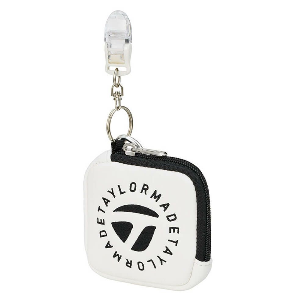 テーラーメイド　ポーチ＆ホルダー UN798 M13726 ホワイト/ブラック　2025年モデル 詳細1