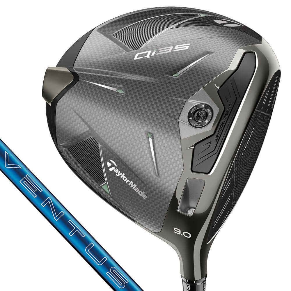 テーラーメイド　Qi35 メンズ ドライバー　24 VENTUS BLUE 5／6 シャフト　2025年モデル