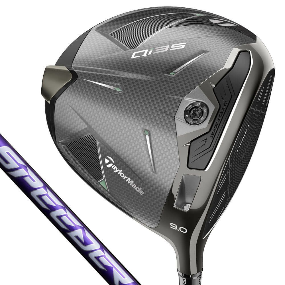 テーラーメイド　Qi35 メンズ ドライバー　SPEEDER NX VIOLET 50／60 シャフト　2025年モデル 詳細1