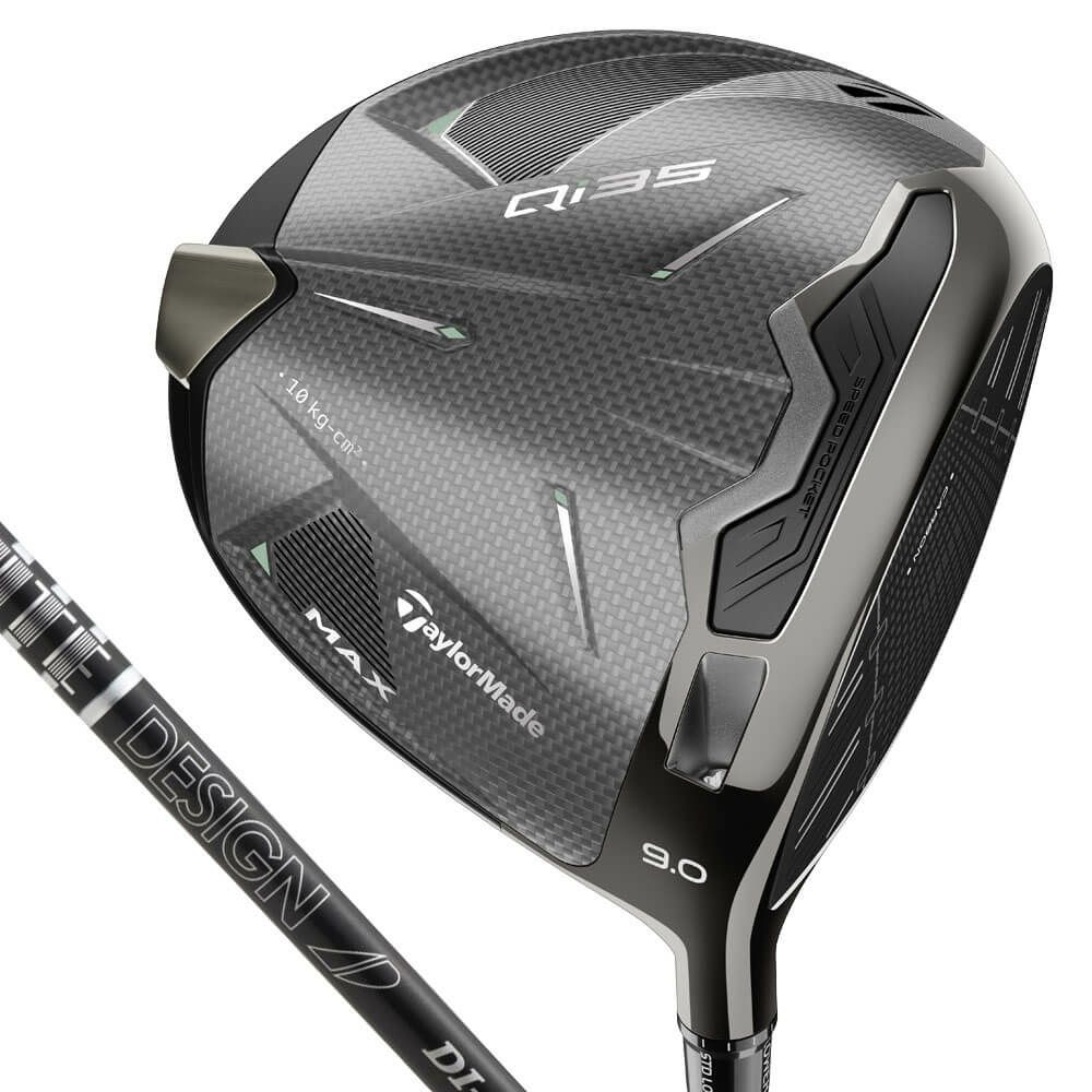 テーラーメイド　Qi35 MAX メンズ ドライバー　TOUR AD DI BLACK-6 シャフト　2025年モデル