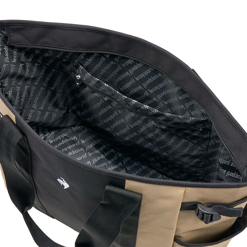 ルコック Le coq sportif　メンズ スポーティデザイン シンプル トートバック LG4FTT01M BG ベージュ　2025年モデル 詳細3