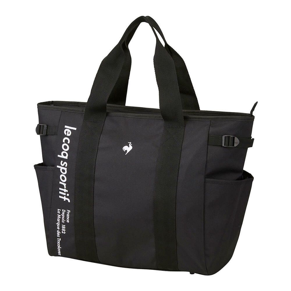 ルコック Le coq sportif　メンズ スポーティデザイン シンプル トートバック LG4FTT01M BK ブラック　2025年モデル ブラック