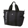 ルコック Le coq sportif　メンズ スポーティデザイン シンプル トートバック LG4FTT01M BK ブラック　2025年モデル ブラック
