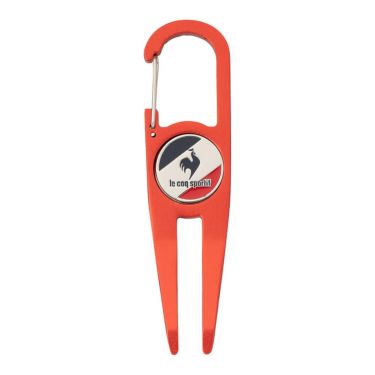 ルコック Le coq sportif　メンズ カラビナ型 グリーンフォーク マーカーセット LG5SAZ63M RD レッド レッド