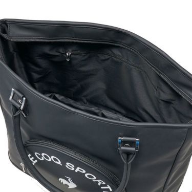 ルコック Le coq sportif　レディース シューズ収納付き 二層式 ボストンバッグ LG5SBB00L BK ブラック　2025年モデル ブラック