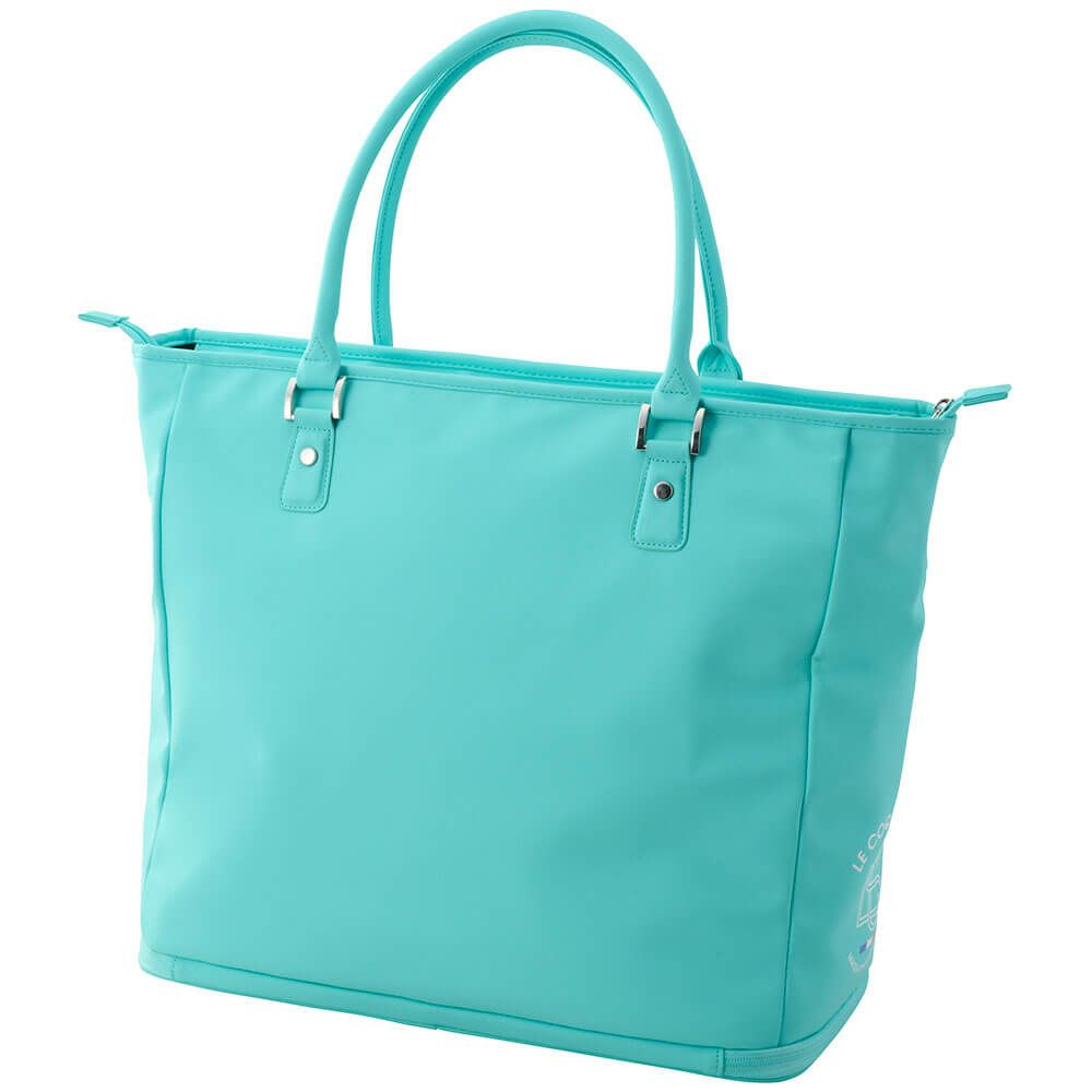 ルコック Le coq sportif　レディース シューズ収納付き 二層式 ボストンバッグ LG5SBB00L EM エメラルド　2025年モデル エメラルド