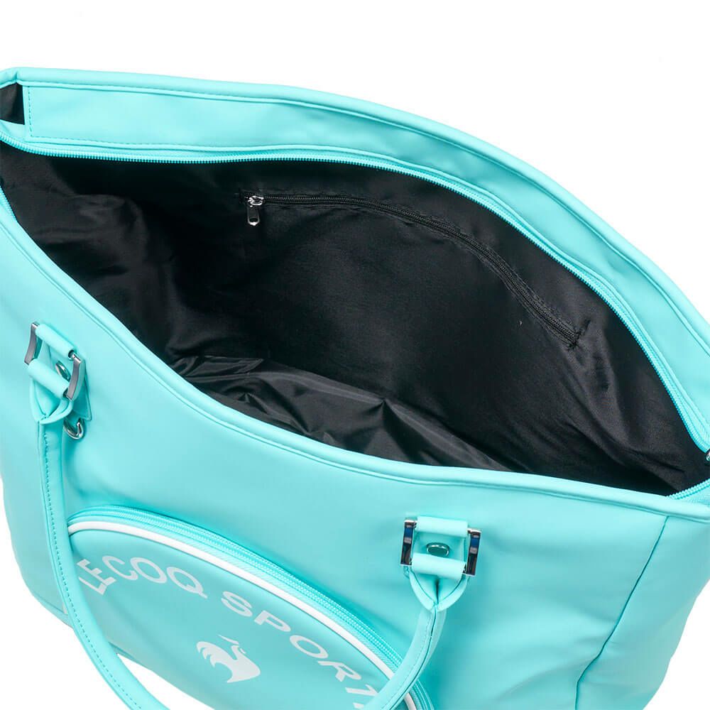 ルコック Le coq sportif　レディース シューズ収納付き 二層式 ボストンバッグ LG5SBB00L EM エメラルド　2025年モデル エメラルド