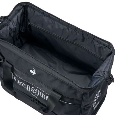 ルコック Le coq sportif　メンズ シューズ収納付き 二層式 ボストンバッグ LG5SBB00M BK ブラック　2025年モデル ブラック