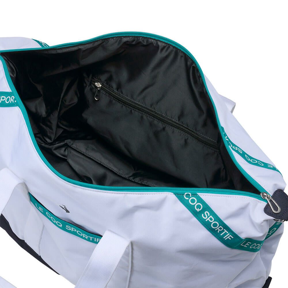 ルコック Le coq sportif　レディース シューズ収納付き 二層式 ベーシック ボストンバッグ LG5SBB01L WH ホワイト　2025年モデル ホワイト 詳細3