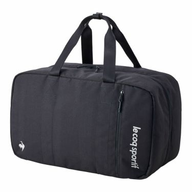 ルコック Le coq sportif　メンズ シューズ袋付き 二層式 ボストンバック LG5SBB01M BK ブラック　2025年モデル ブラック