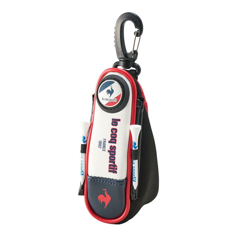 ルコック Le coq sportif　メンズ ボールホルダー LG5SBZ00M WH ホワイト　2025年モデル ホワイト