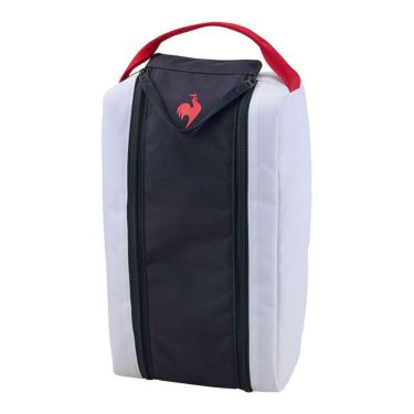 ルコック Le coq sportif　メンズ Wファスナー シューズケース LG5SBZ21M WH ホワイト ホワイト