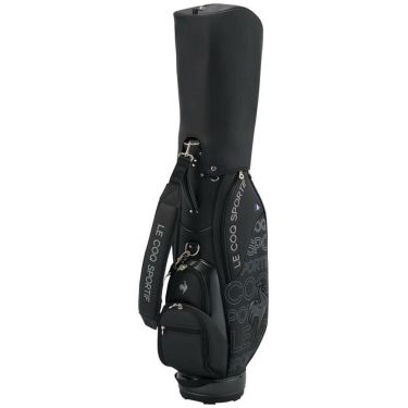 ルコック Le coq sportif　レディース グラデーションデザイン キャディバッグ LG5SCB00L BK ブラック　2025年モデル ブラック