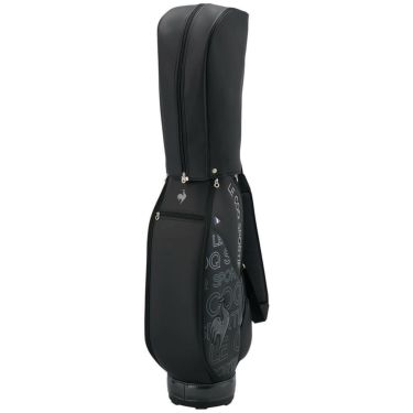 ルコック Le coq sportif　レディース グラデーションデザイン キャディバッグ LG5SCB00L BK ブラック　2025年モデル ブラック