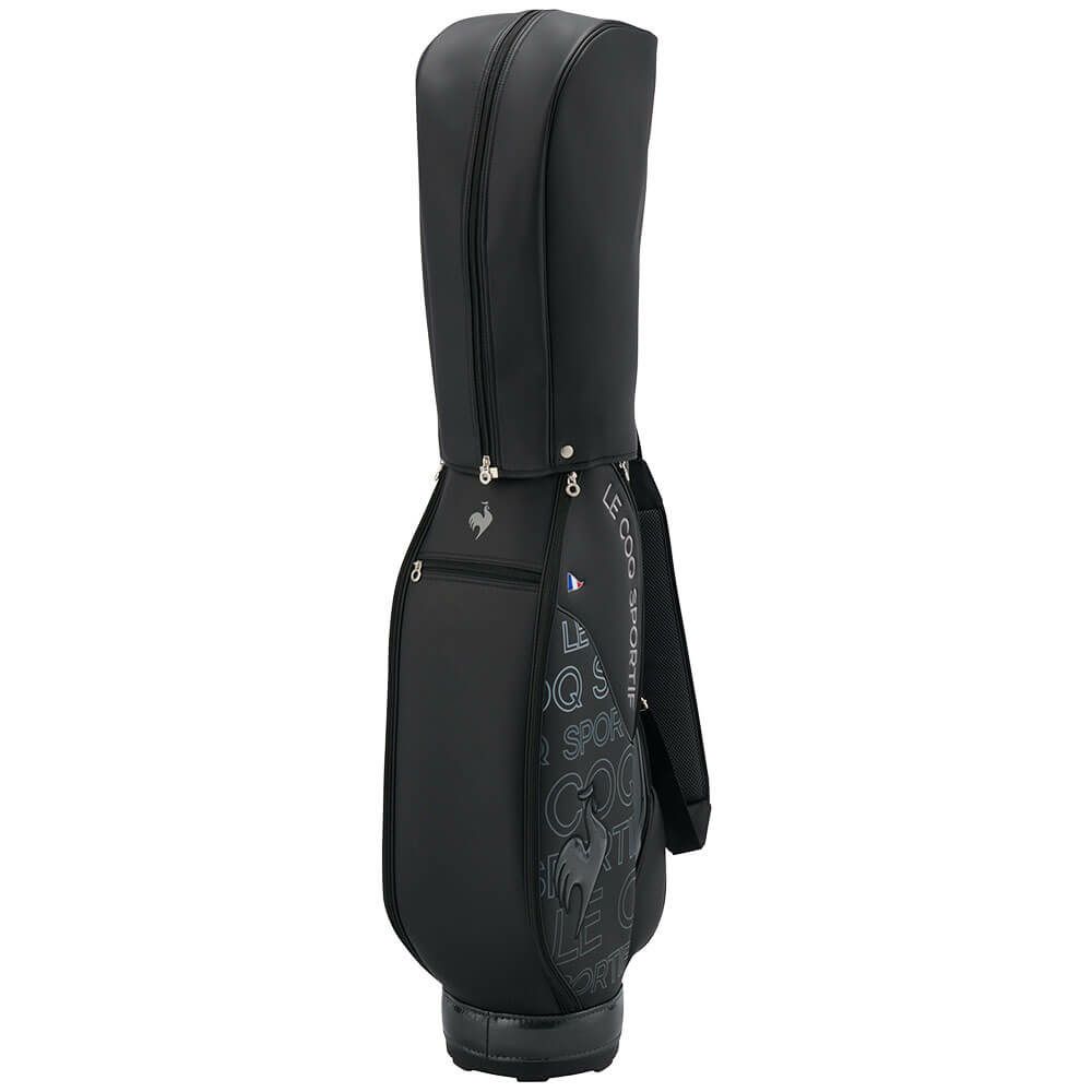 ルコック Le coq sportif　レディース グラデーションデザイン キャディバッグ LG5SCB00L BK ブラック　2025年モデル ブラック
