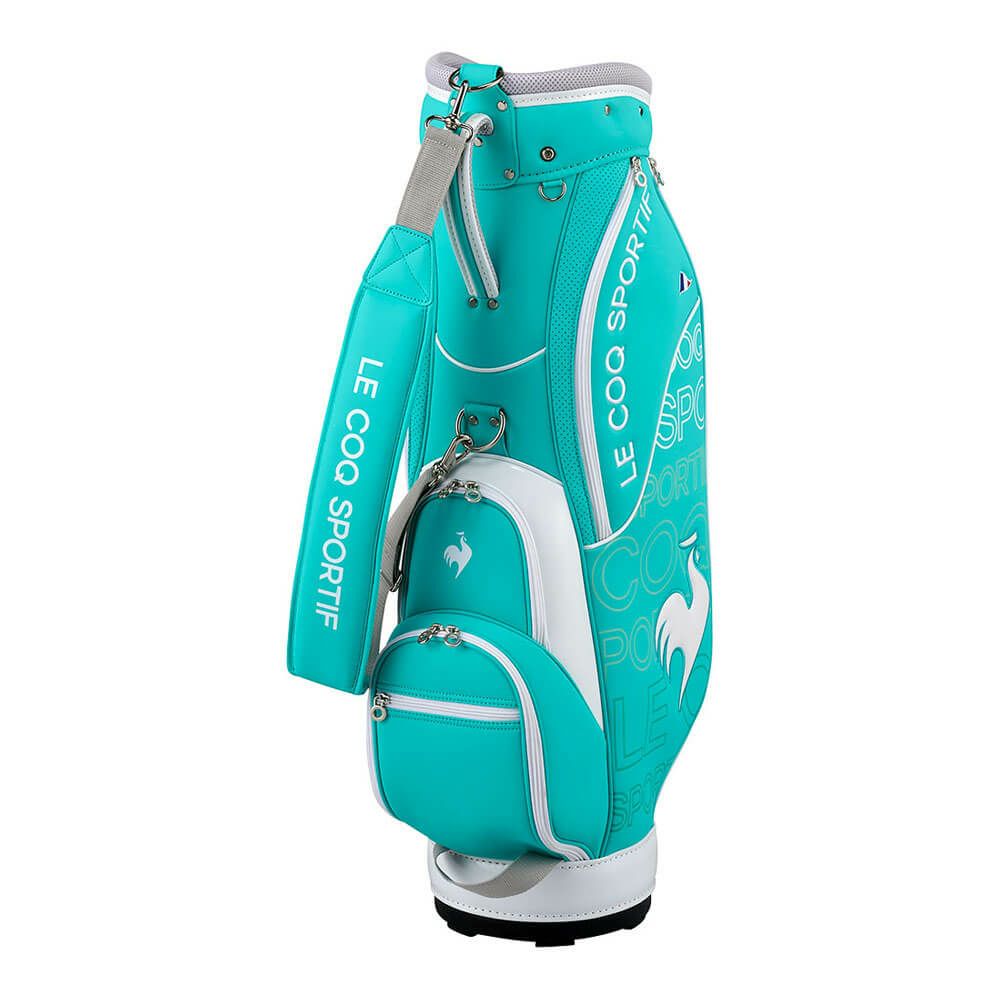 ルコック Le coq sportif　レディース グラデーションデザイン キャディバッグ LG5SCB00L EM エメラルド　2025年モデル エメラルド