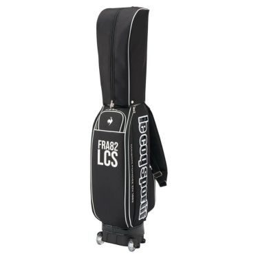 ルコック Le coq sportif　キャスター付き キャディバッグ LG5SCB00U BK ブラック　2025年モデル ブラック