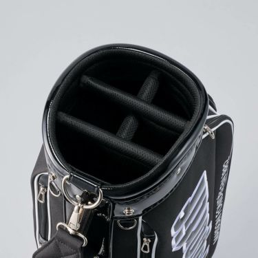 ルコック Le coq sportif　キャスター付き キャディバッグ LG5SCB00U BK ブラック　2025年モデル ブラック