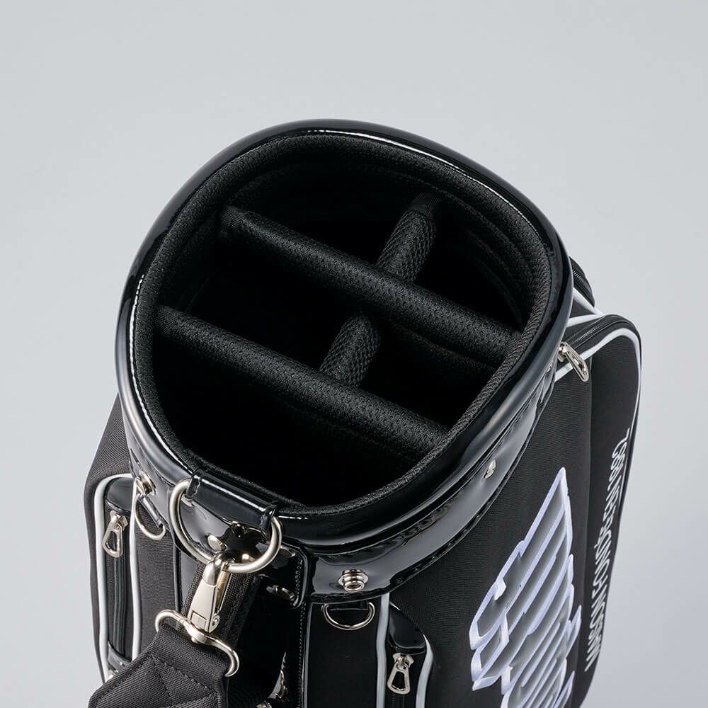 ルコック Le coq sportif　キャスター付き キャディバッグ LG5SCB00U BK ブラック　2025年モデル ブラック