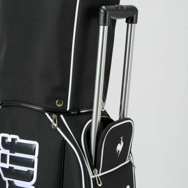 ルコック Le coq sportif　キャスター付き キャディバッグ LG5SCB00U BK ブラック　2025年モデル ブラック