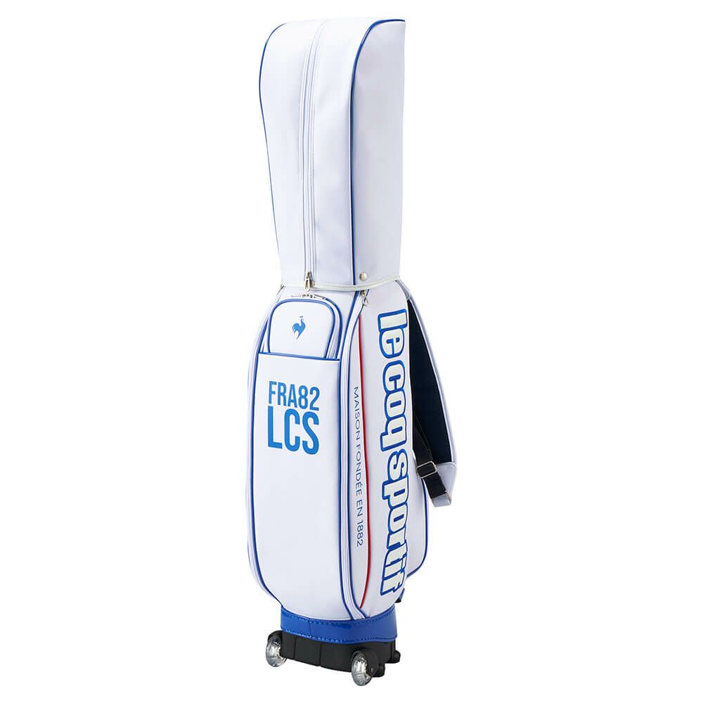 ルコック Le coq sportif　キャスター付き キャディバッグ LG5SCB00U WH ホワイト　2025年モデル ホワイト 詳細3