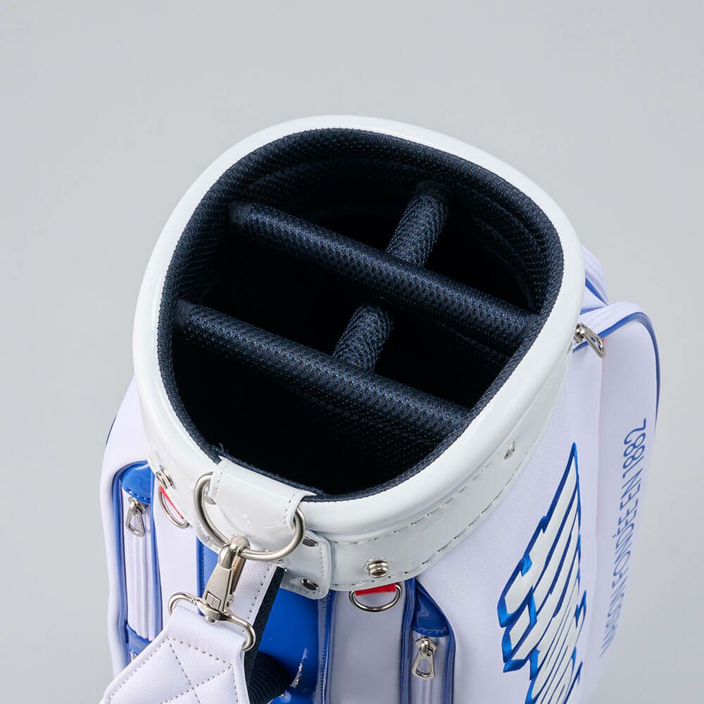 ルコック Le coq sportif　キャスター付き キャディバッグ LG5SCB00U WH ホワイト　2025年モデル ホワイト 詳細4