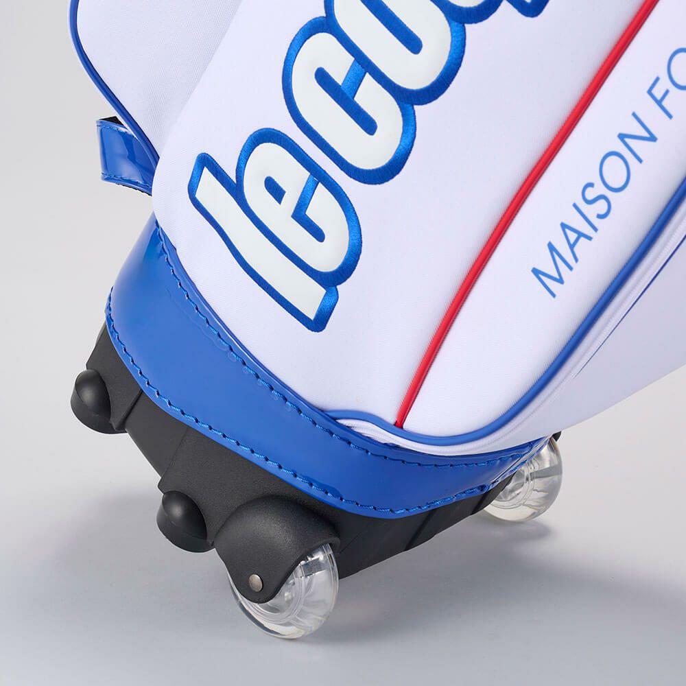 ルコック Le coq sportif　キャスター付き キャディバッグ LG5SCB00U WH ホワイト　2025年モデル ホワイト 詳細5