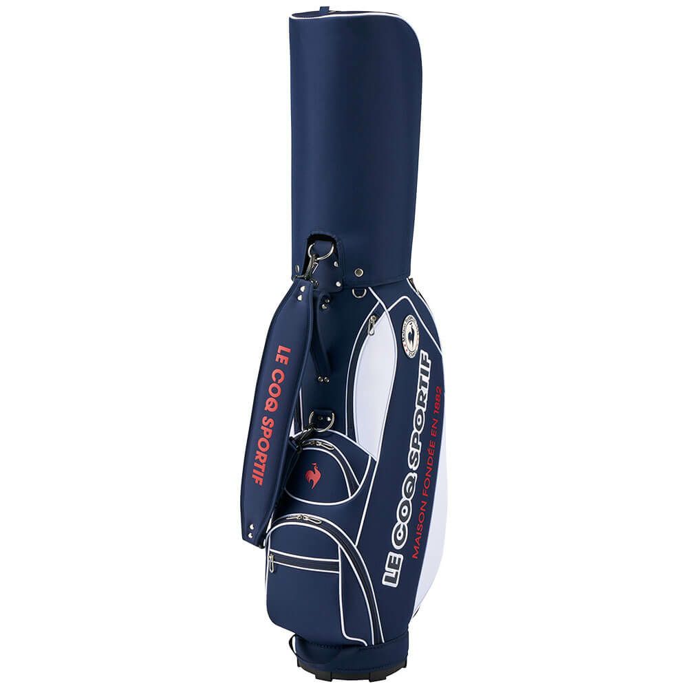 ルコック Le coq sportif　レディース スポーティデザイン キャディバッグ LG5SCB01L NV ネイビー　2025年モデル ネイビー
