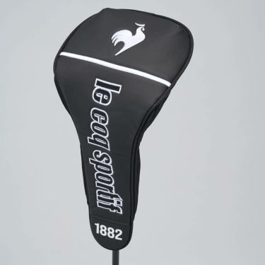 ルコック Le coq sportif　メンズ ドライバー用 ヘッドカバー マグネットタイプ LG5SHC00M BK ブラック　2025年モデル ブラック