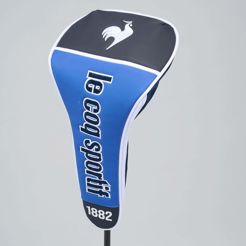 ルコック Le coq sportif　メンズ ドライバー用 ヘッドカバー マグネットタイプ LG5SHC00M BL ブルー　2025年モデル ブルー