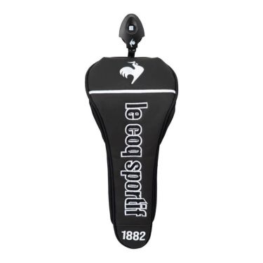 ルコック Le coq sportif　メンズ フェアウェイウッド用 ヘッドカバー マグネットタイプ LG5SHC30M BK ブラック　2025年モデル ブラック