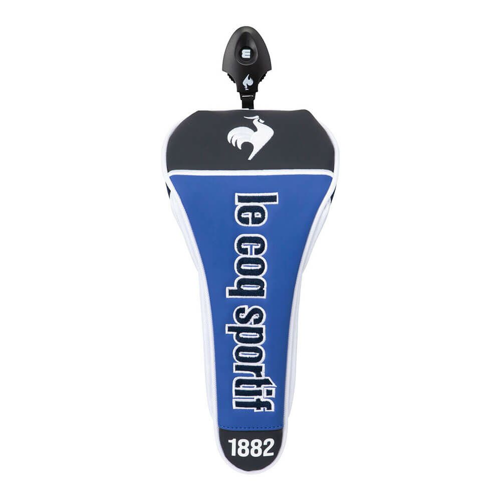 ルコック Le coq sportif　メンズ フェアウェイウッド用 ヘッドカバー マグネットタイプ LG5SHC30M BL ブルー　2025年モデル ブルー