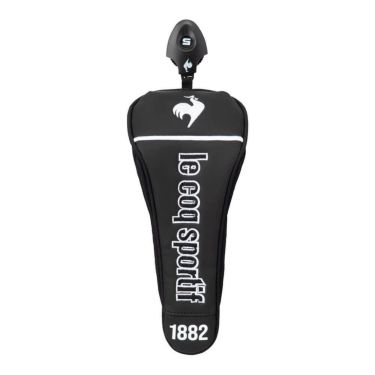 ルコック Le coq sportif　メンズ ユーティリティ用 ヘッドカバー マグネットタイプ LG5SHC40M BK ブラック　2025年モデル ブラック