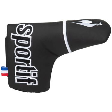 ルコック Le coq sportif　メンズ ピン型・マレット型用 パターカバー LG5SHC50M BK ブラック　2025年モデル ブラック