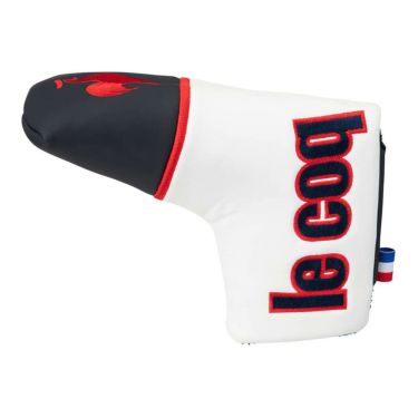 ルコック Le coq sportif　メンズ ピン型・マレット型用 パターカバー LG5SHC50M WH ホワイト　2025年モデル ホワイト