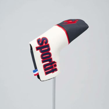 ルコック Le coq sportif　メンズ ピン型・マレット型用 パターカバー LG5SHC50M WH ホワイト　2025年モデル ホワイト 詳細3