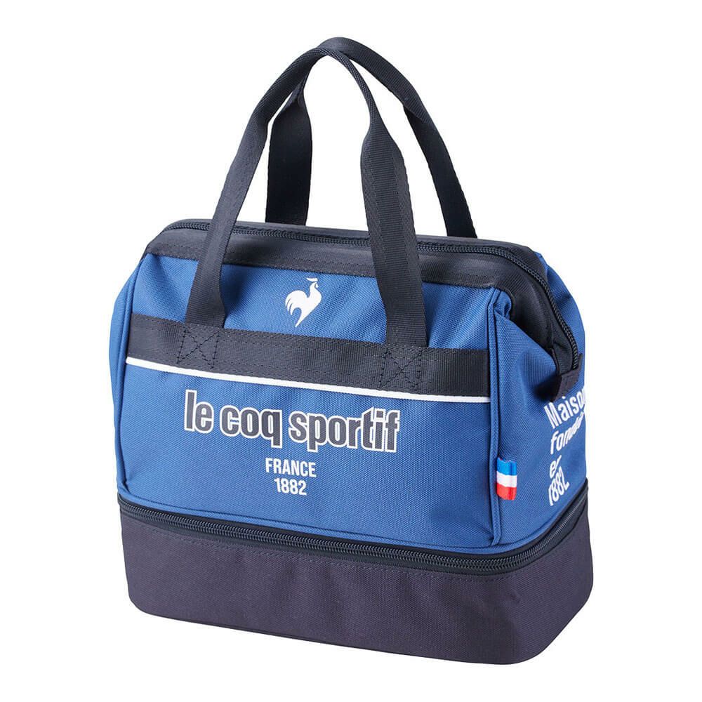 ルコック Le coq sportif　メンズ 保冷機能付き 二層式 カートポーチ LG5STT40M BL ブルー　2025年モデル ブルー