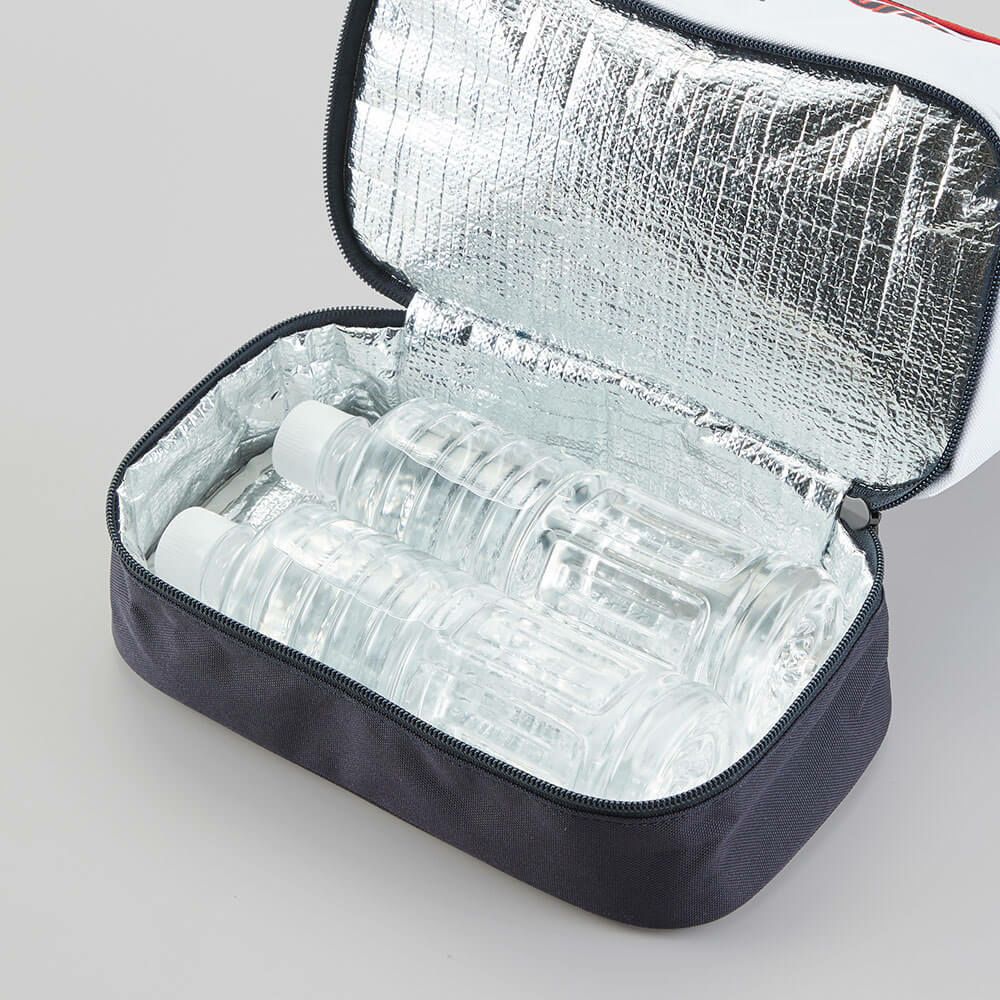 ルコック Le coq sportif　メンズ 保冷機能付き 二層式 カートポーチ LG5STT40M WH ホワイト　2025年モデル ホワイト 詳細2