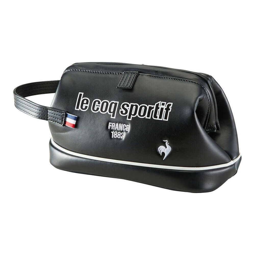ルコック Le coq sportif　メンズ マグネット カートポーチ LG5STT42M BK ブラック　2025年モデル ブラック