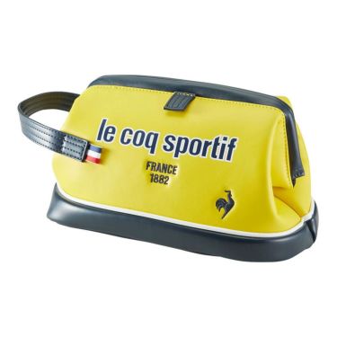 ルコック Le coq sportif　メンズ マグネット カートポーチ LG5STT42M YL イエロー　2025年モデル イエロー