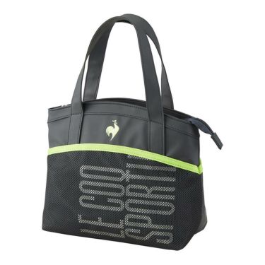 ルコック Le coq sportif　メンズ メッシュロゴデザイン あおりポケット カートポーチ LG5STT46M BK ブラック　2025年モデル ブラック