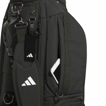 アディダス adidas　メンズ スリーストライプス コーデュラ キャディバッグ KVH34 JH3720 ピュアルビー 詳細3
