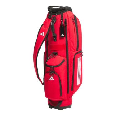 アディダス adidas　メンズ スリーストライプス コーデュラ キャディバッグ KVH34 JH3720 ピュアルビー　2025年モデル ピュアルビー