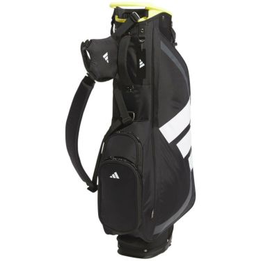 アディダス adidas　メンズ アディゼロ 軽量 コンパクト スタンドキャディバッグ KVH36 JE7154 ホワイト/ルシッドレッド 詳細2