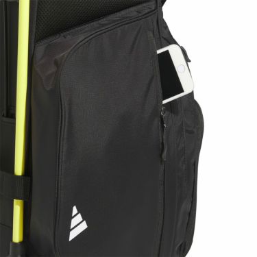 アディダス adidas　メンズ アディゼロ 軽量 コンパクト スタンドキャディバッグ KVH36 JE7154 ホワイト/ルシッドレッド 詳細4