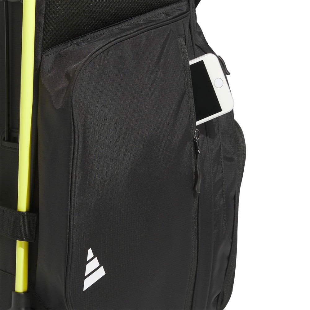 アディダス adidas　メンズ アディゼロ 軽量 コンパクト スタンドキャディバッグ KVH36 JE7154 ホワイト/ルシッドレッド 詳細4