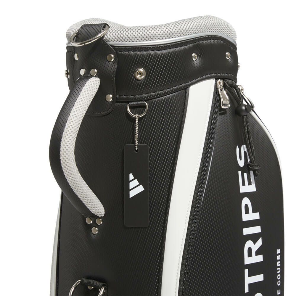 アディダス adidas　メンズ 軽量パフォーマンス キャディバッグ KVH37 JH3721 ホワイト 詳細4