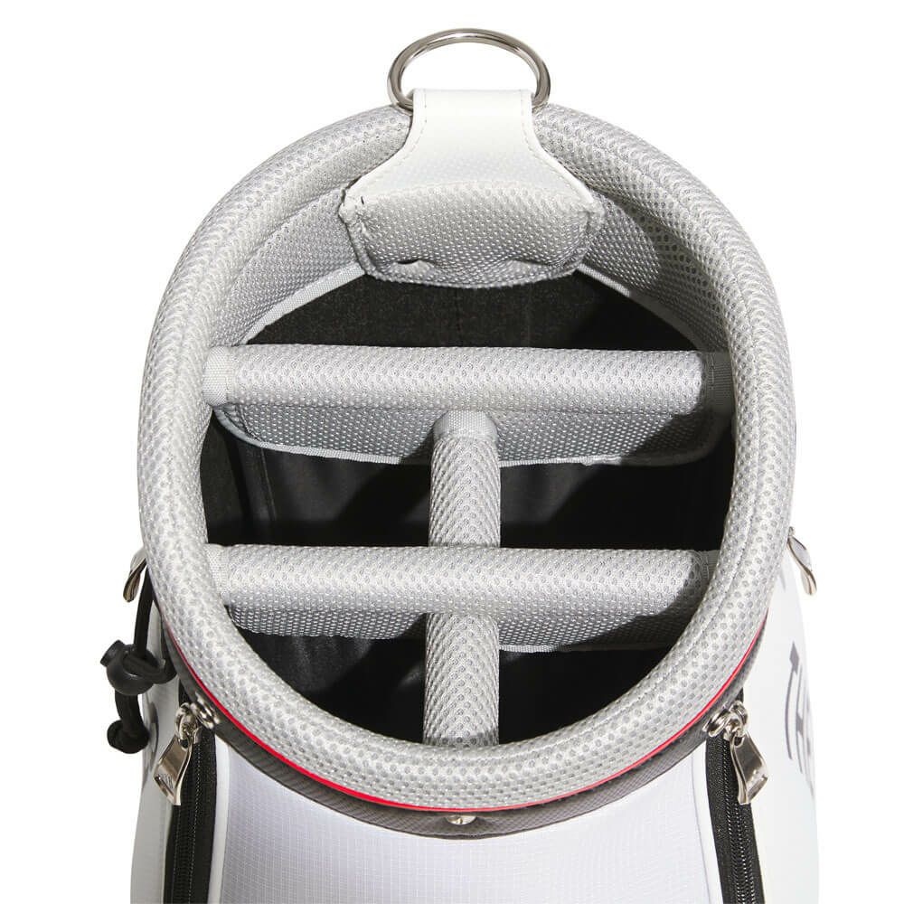 アディダス adidas　メンズ 軽量パフォーマンス キャディバッグ KVH37 JE7155 ブラック 詳細5