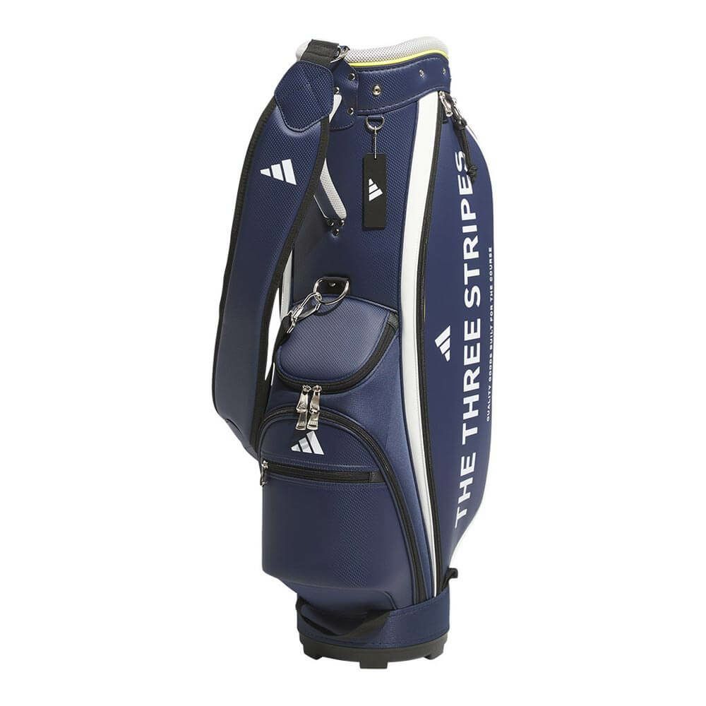 アディダス adidas　メンズ 軽量パフォーマンス キャディバッグ KVH37 JH3722 カレッジネイビー　2025年モデル カレッジネイビー